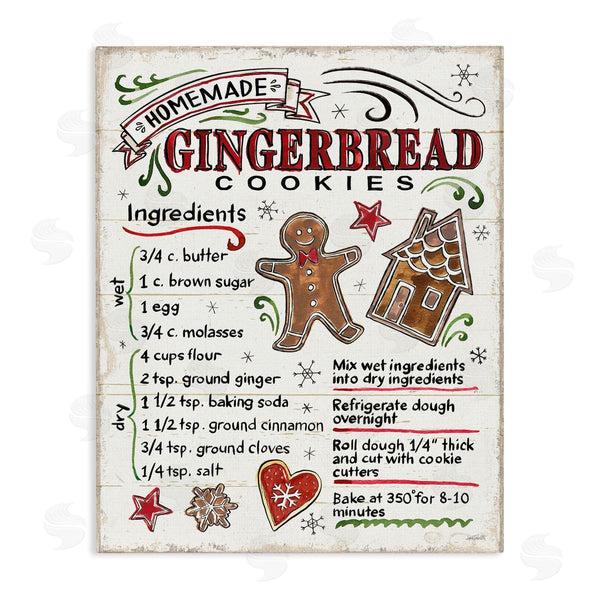 stupell industries Anne Tavoletti | Holiday Gingerbread Cookies Recipe