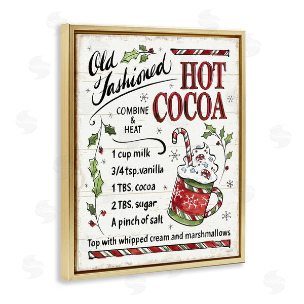Stupell Industries Anne Tavoletti | Old Fashioned Hot Cocoa Recipe