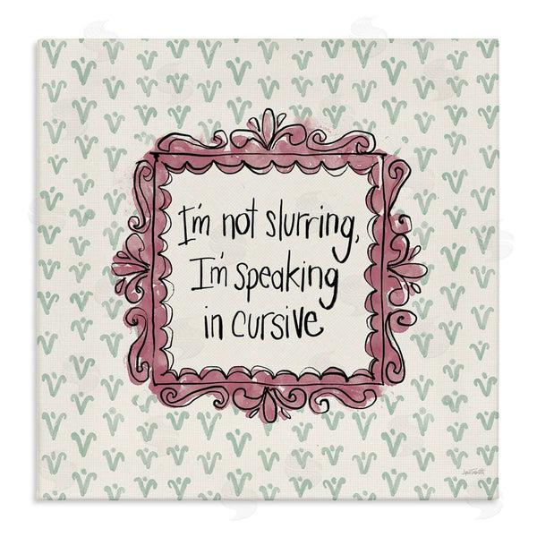 stupell industries Anne Tavoletti | Speaking In Cursive Wall Art