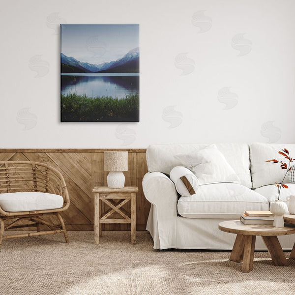 Stupell Industries Annie Bailey Art | Dark Mountain Landscape Wall Art