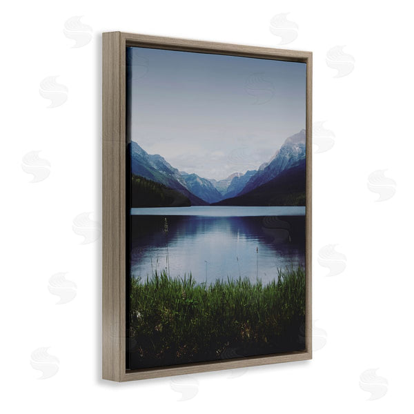 Stupell Industries Annie Bailey Art | Dark Mountain Landscape Wall Art