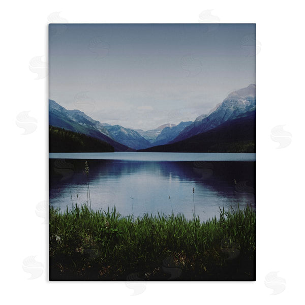 stupell industries Annie Bailey Art | Dark Mountain Landscape Wall Art