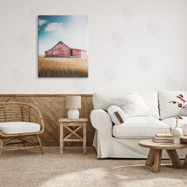 Stupell Industries Annie Bailey Art | Red Barn In Countryside Wall Art