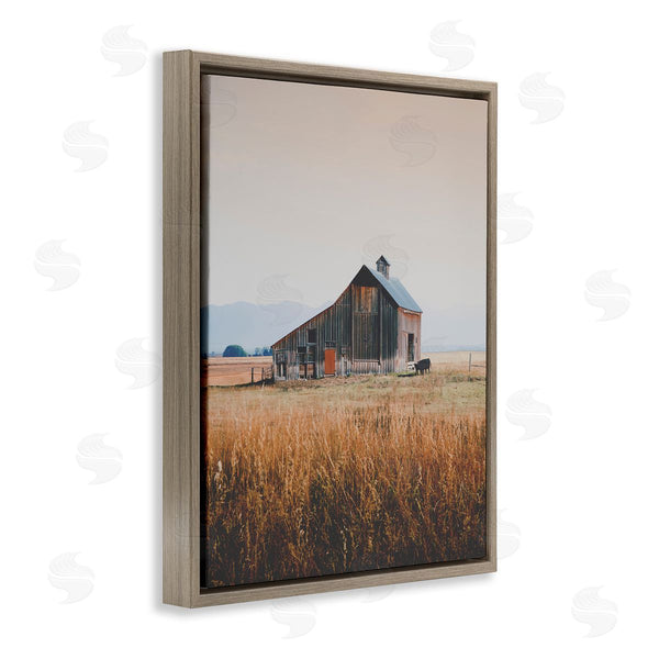 Stupell Industries Annie Bailey Art | Rural Barn Landscape Wall Art