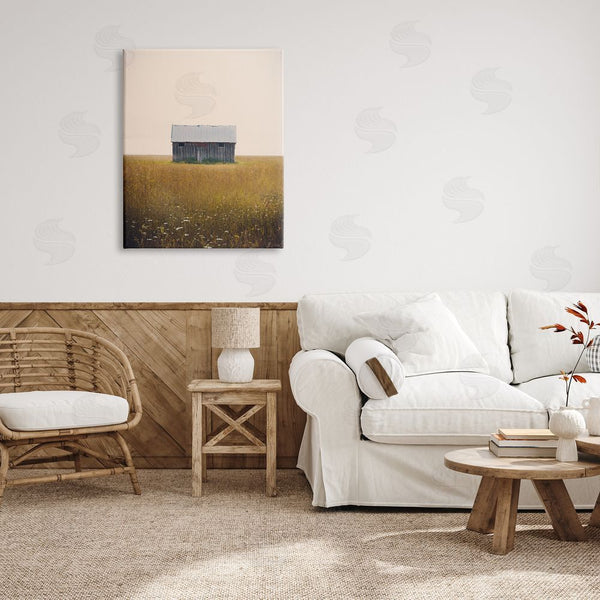 Stupell Industries Annie Bailey Art | Rural Countryside Shack Wall Art