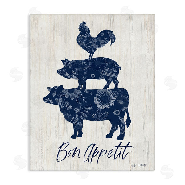 stupell industries Annie LaPoint | Bon Appetit Farm Animals