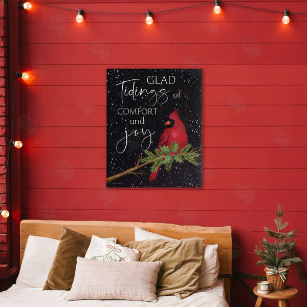 Stupell Industries Annie LaPoint | Comfort & Joy Cardinal Wall Art