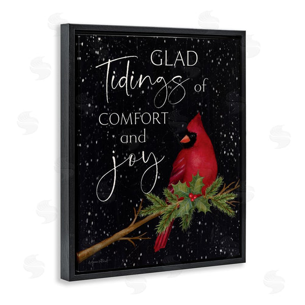 Stupell Industries Annie LaPoint | Comfort & Joy Cardinal Wall Art