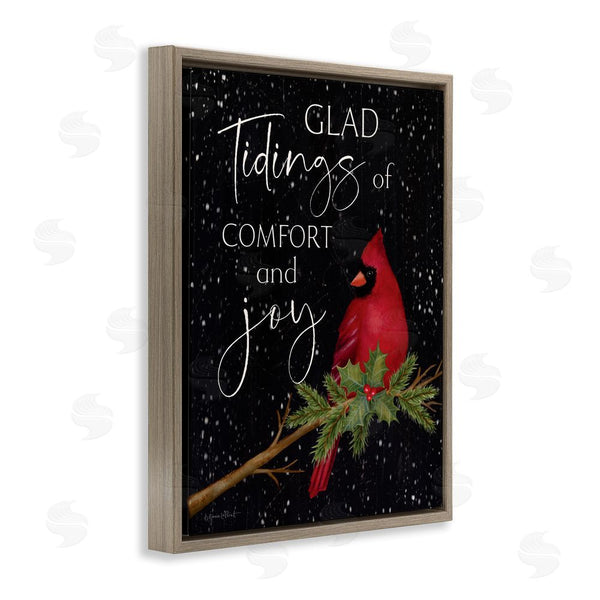 Stupell Industries Annie LaPoint | Comfort & Joy Cardinal Wall Art