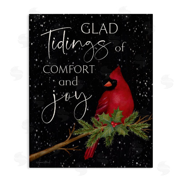 stupell industries Annie LaPoint | Comfort & Joy Cardinal Wall Art