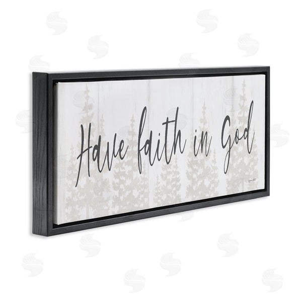 Stupell Industries Annie LaPoint | Faith In God Phrase Wall Art