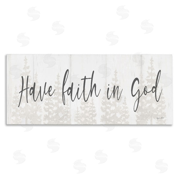 stupell industries Annie LaPoint | Faith In God Phrase Wall Art