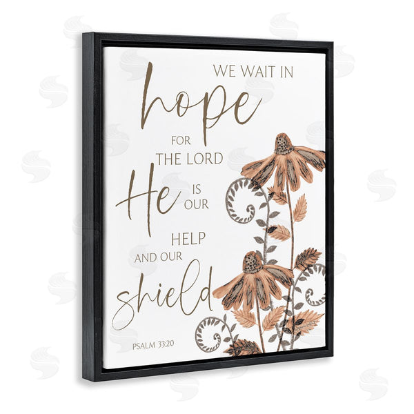 Stupell Industries Annie LaPoint | He Is Our Help & Shield