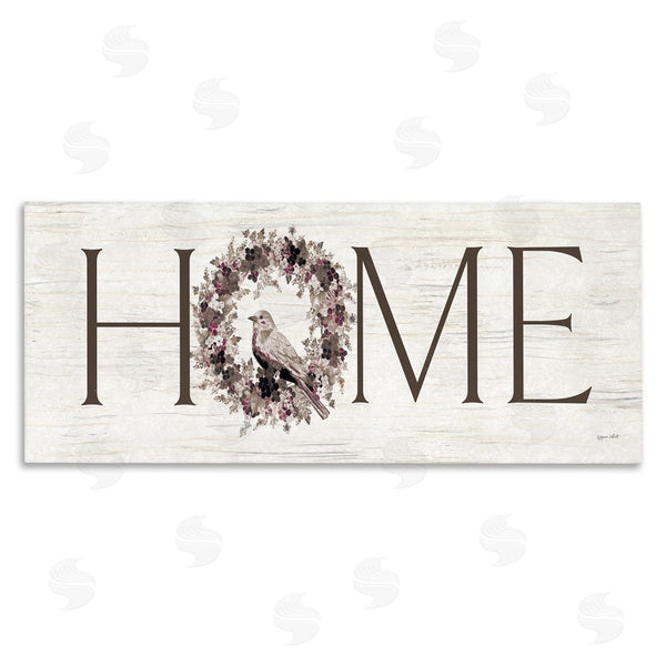 stupell industries Annie LaPoint | Home Bird Wreath Sign Wall Art