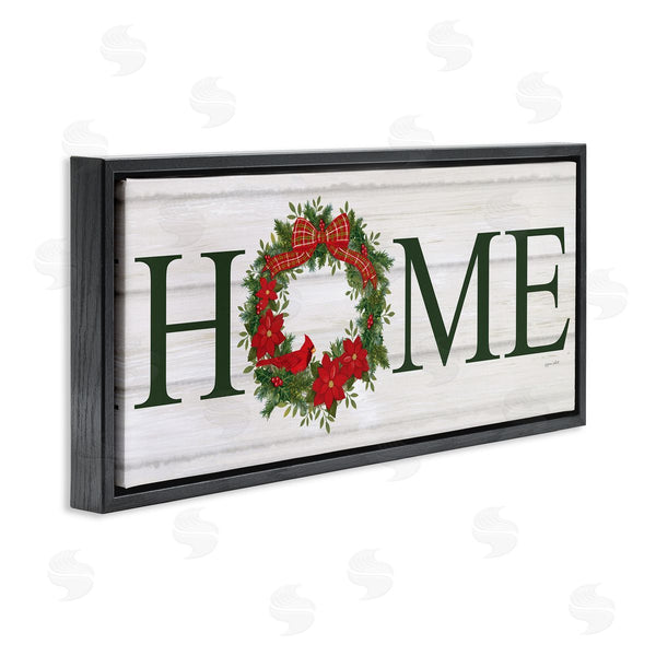 Stupell Industries Annie LaPoint | Home Seasonal Wreath Wall Art