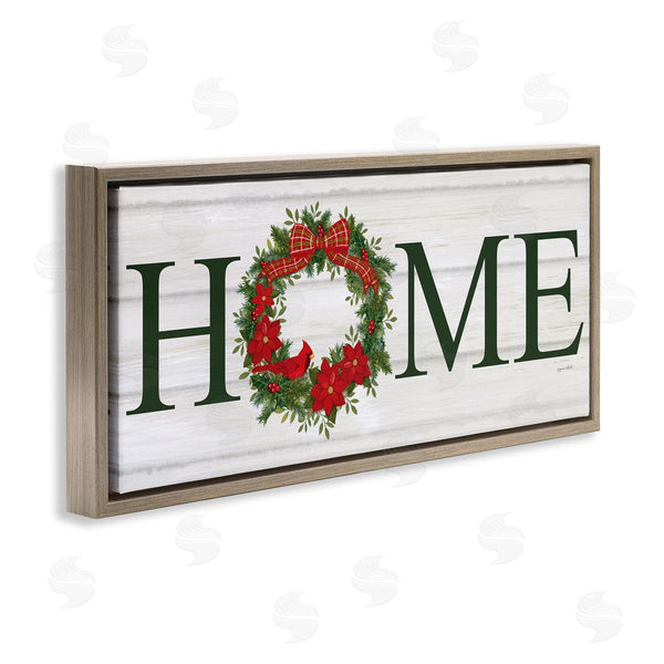 Stupell Industries Annie LaPoint | Home Seasonal Wreath Wall Art