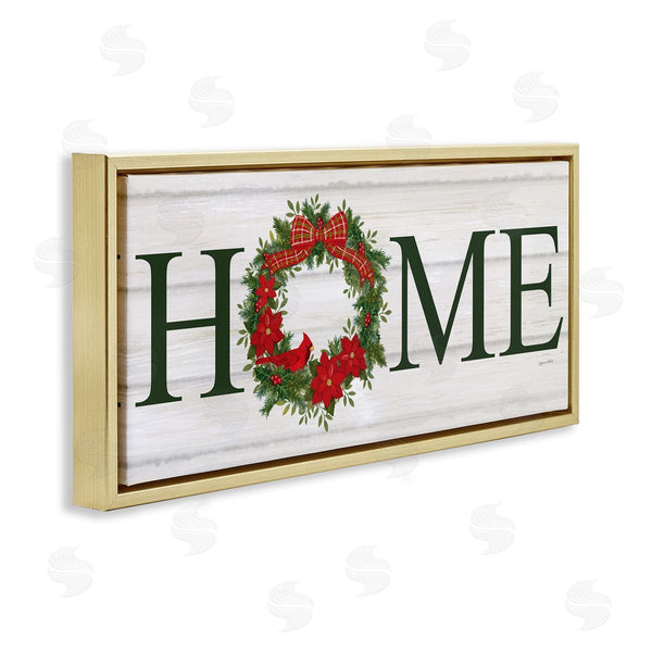 Stupell Industries Annie LaPoint | Home Seasonal Wreath Wall Art