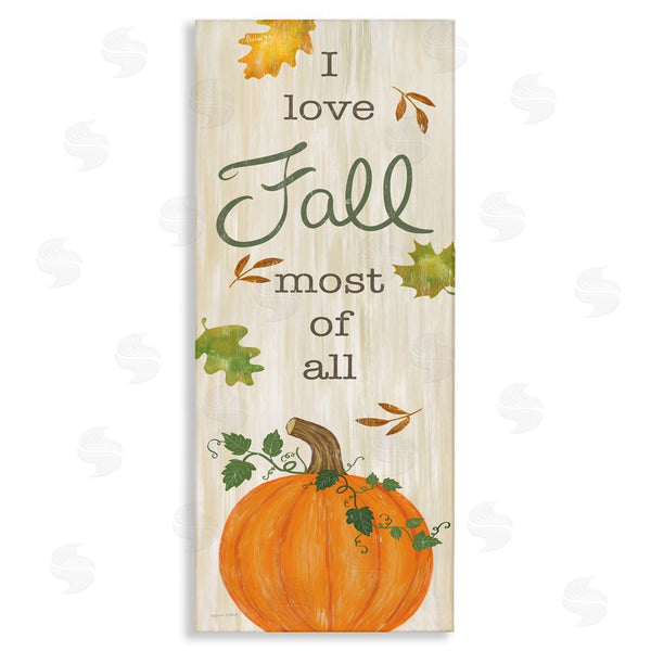 stupell industries Annie LaPoint | Love Fall Most with Pumpkin