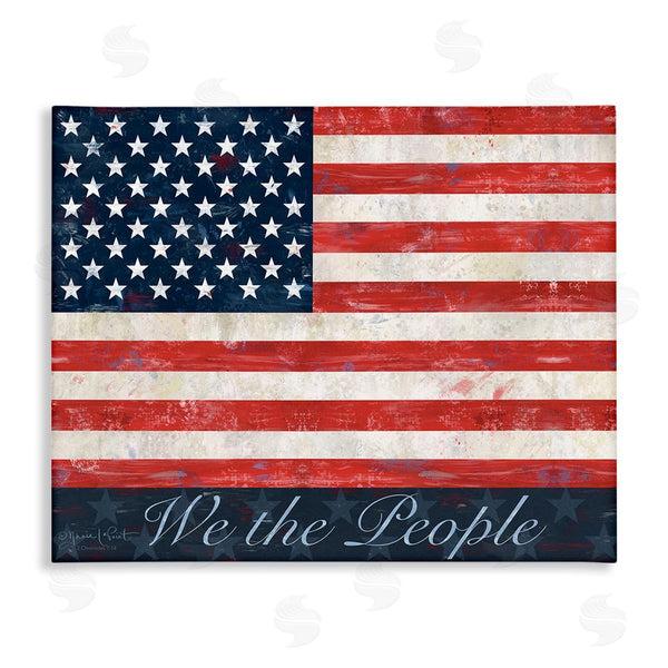 stupell industries Annie LaPoint | We The People Flag Wall Art