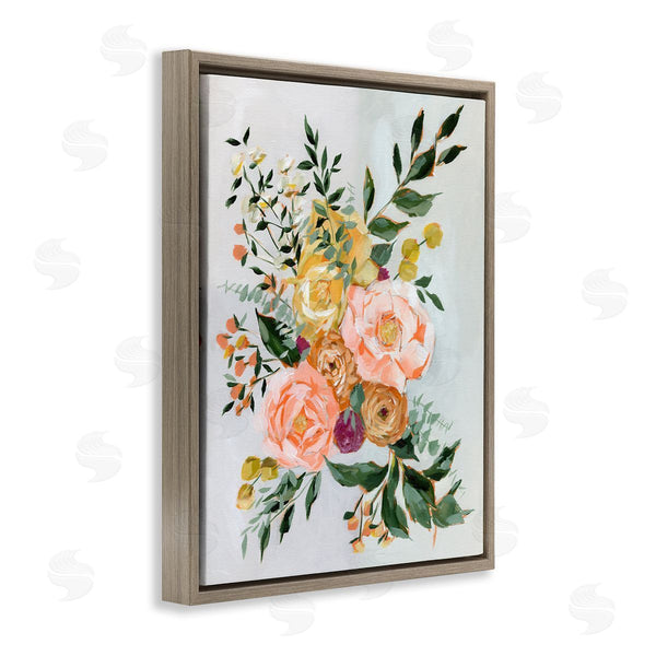 Stupell Industries Annie Quigley | Brushed Bundle Of Flowers Wall Art