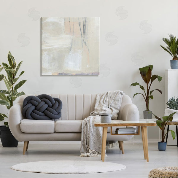 Stupell Industries Annie Warren | Abstract Beige Lines Arrangement Wall Art