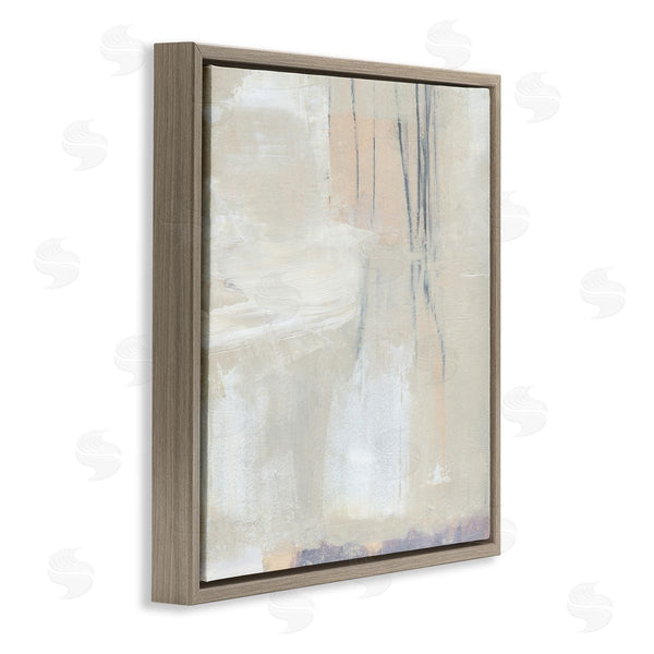 Stupell Industries Annie Warren | Abstract Beige Lines Arrangement Wall Art