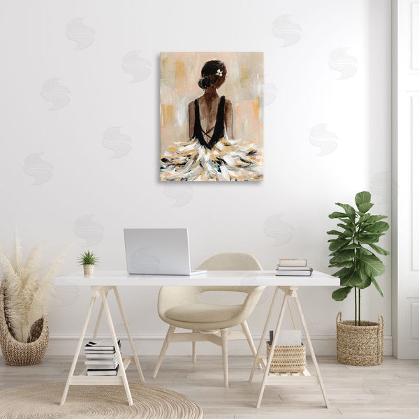 Stupell Industries Annie Warren | Ballerina In Abstract Gown Wall Art