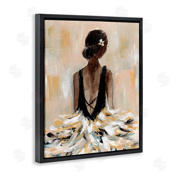 Stupell Industries Annie Warren | Ballerina In Abstract Gown Wall Art