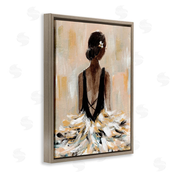 Stupell Industries Annie Warren | Ballerina In Abstract Gown Wall Art