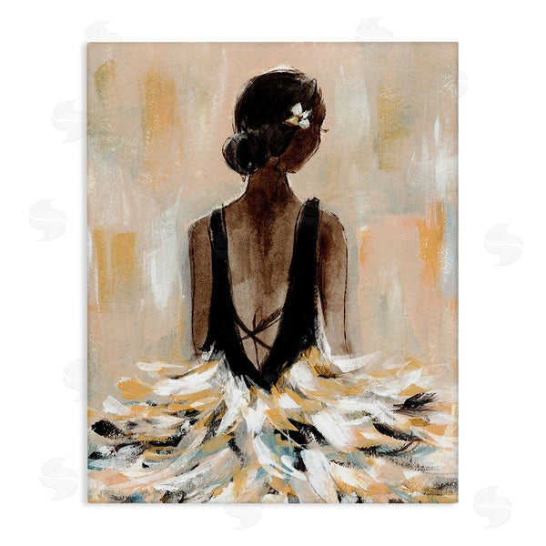 stupell industries Annie Warren | Ballerina in Abstract Gown Wall Art