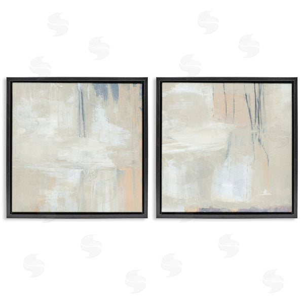 Stupell Industries Annie Warren | Beige Abstract Collage Composition Wall Art