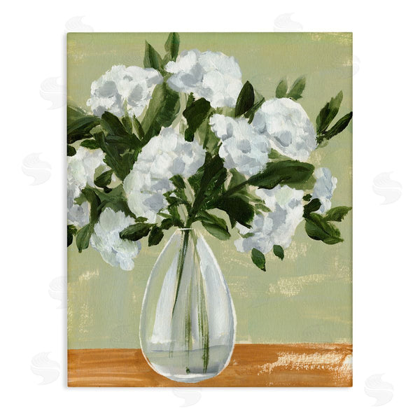 stupell industries Annie Warren | Casual White Floral Arrangement Bouquet Still Life Wall Art