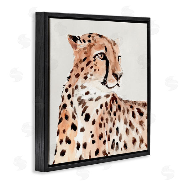 Stupell Industries Annie Warren | Cheetah Wildlife Portrait Wall Art
