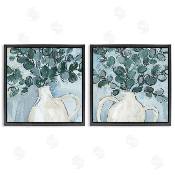 Stupell Industries Annie Warren | Contemporary Eucalyptus Herb Vase Wall Art
