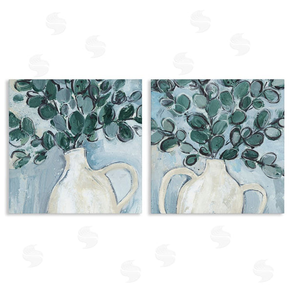 stupell industries Annie Warren | Contemporary Eucalyptus Herb Vase Wall Art