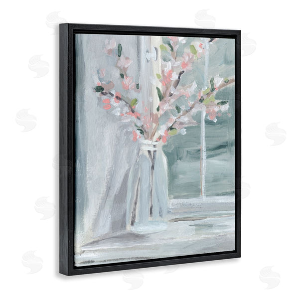Stupell Industries Annie Warren | Contemporary Window Sill Flower Bouquet Abstract Still Life Wall Art