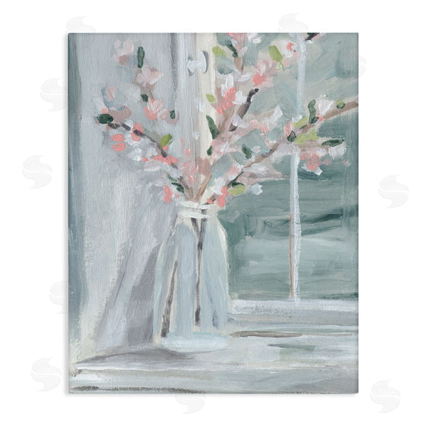 stupell industries Annie Warren | Contemporary Window Sill Flower Bouquet Abstract Still Life Wall Art