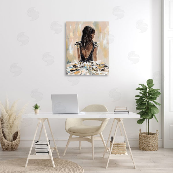 Stupell Industries Annie Warren | Fashionista In Dress Wall Art