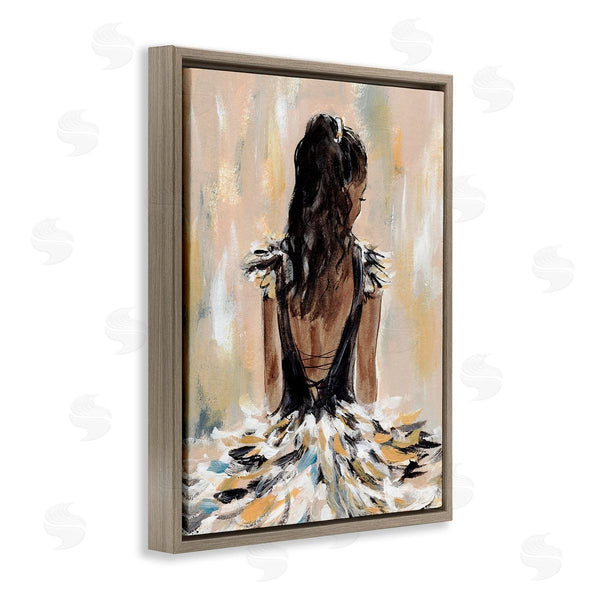 Stupell Industries Annie Warren | Fashionista In Dress Wall Art