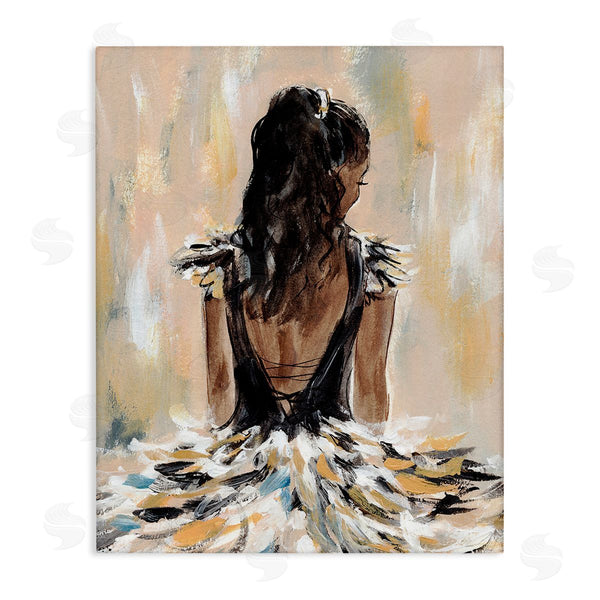 stupell industries Annie Warren | Fashionista in Dress Wall Art