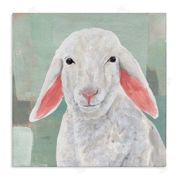 stupell industries Annie Warren | Happy Sheep Portrait Wall Art