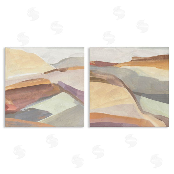 stupell industries Annie Warren | Mountain Hill Movements Abstract Peaks Wall Art
