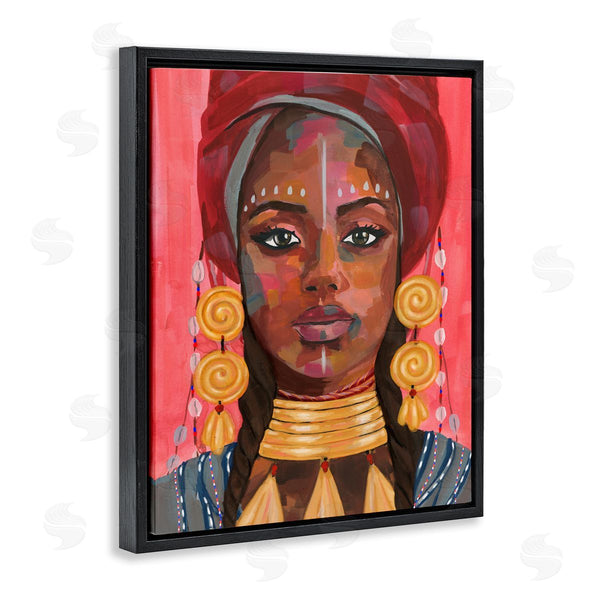 Stupell Industries Annie Warren | Ornament Empress Portrait