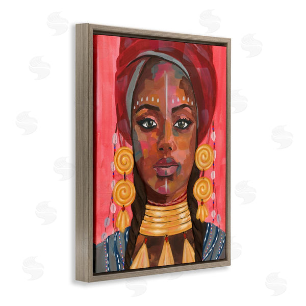 Stupell Industries Annie Warren | Ornament Empress Portrait