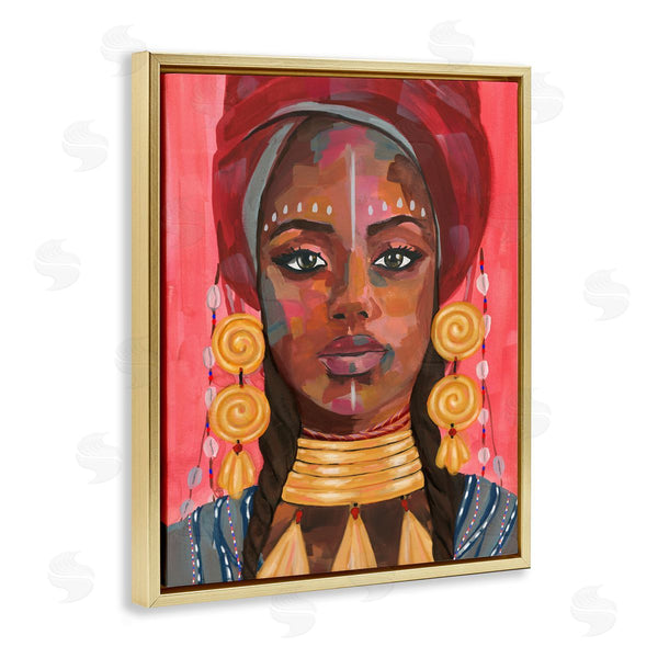 Stupell Industries Annie Warren | Ornament Empress Portrait