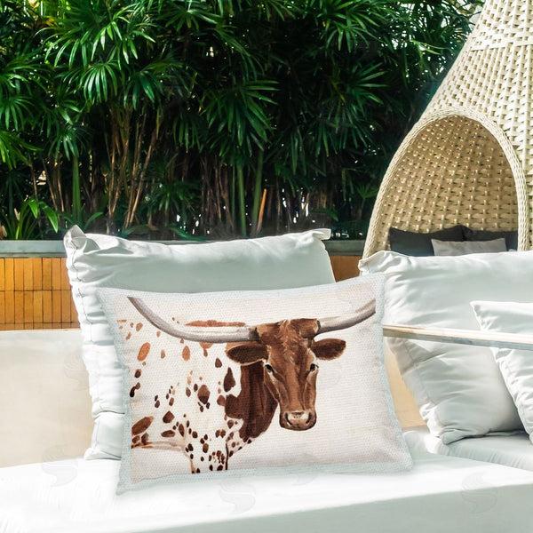 Stupell Industries Annie Warren | Rustic Longhorn Cow
