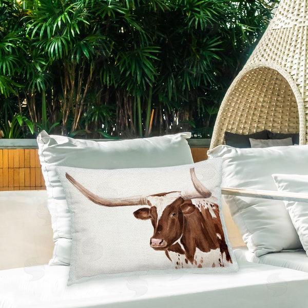 Stupell Industries Annie Warren | Simple Longhorn Cow