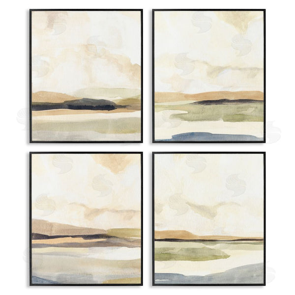Stupell Industries Annie Warren | Sunlit Scenery Horizon Landscapes Wall Art