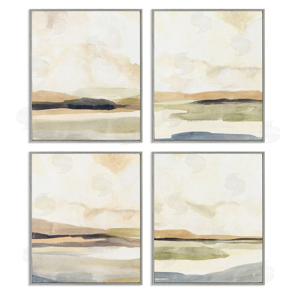 Stupell Industries Annie Warren | Sunlit Scenery Horizon Landscapes Wall Art
