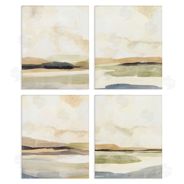 stupell industries Annie Warren | Sunlit Scenery Horizon Landscapes Wall Art